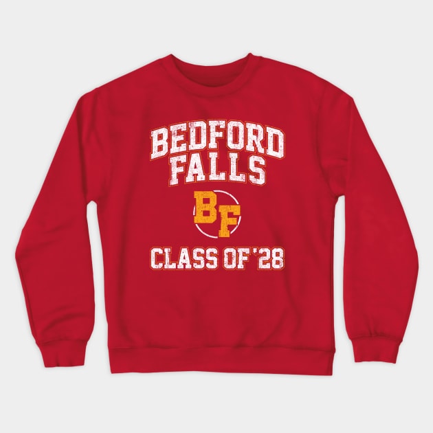 Bedford Falls Class of 24 Crewneck Sweatshirt by huckblade